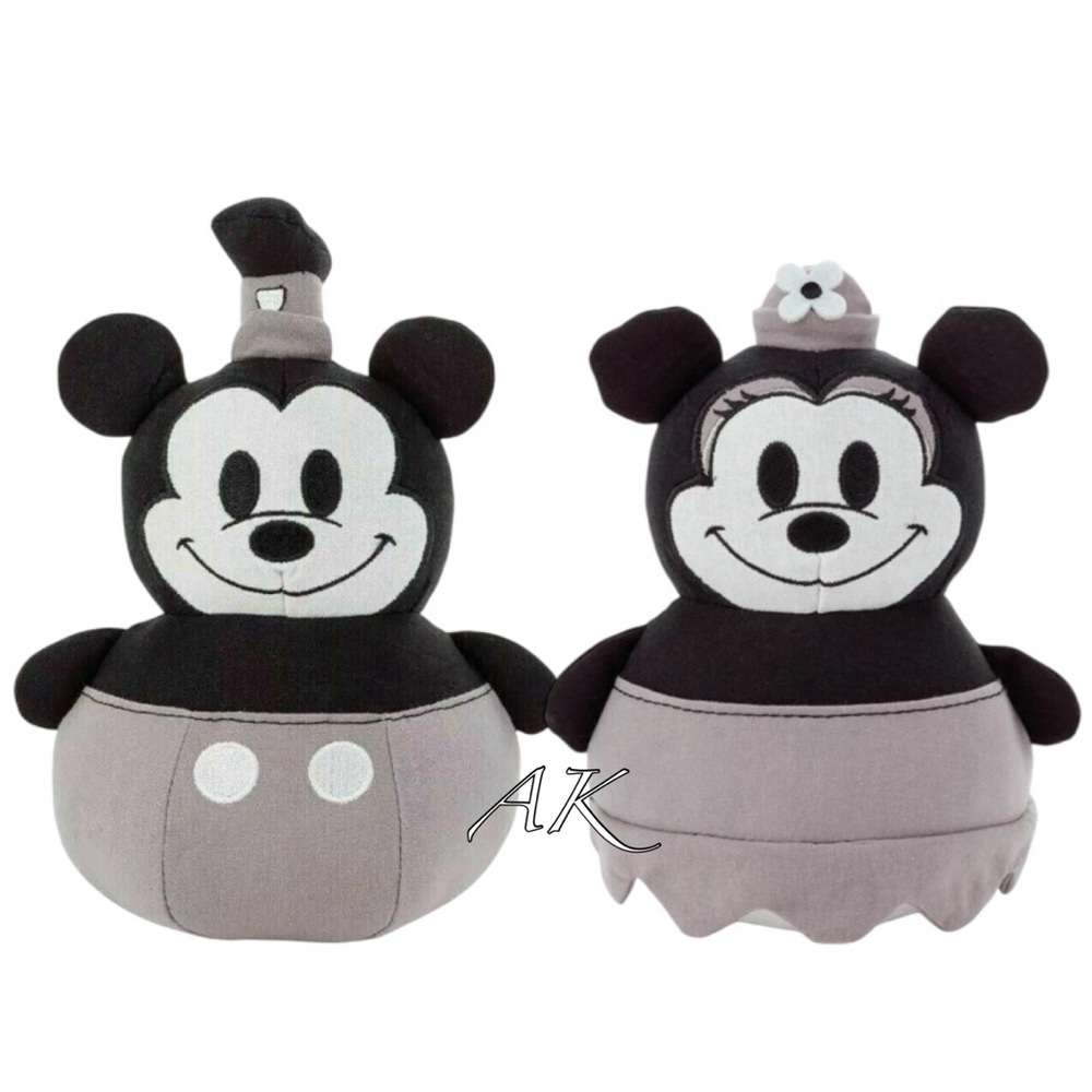Steamboat Willie Mickey & Minnie
Mouse Wobble Chime Interactive Toy Set of 2